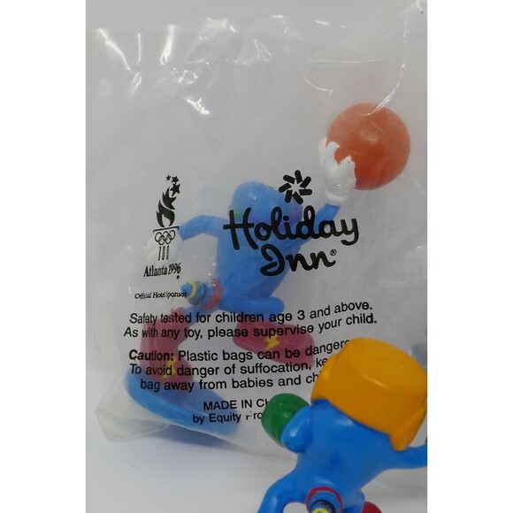 Holiday Inn 1996 Olympics Atlanta Mascot Izzy Figure Toys - Picture 8 of 11